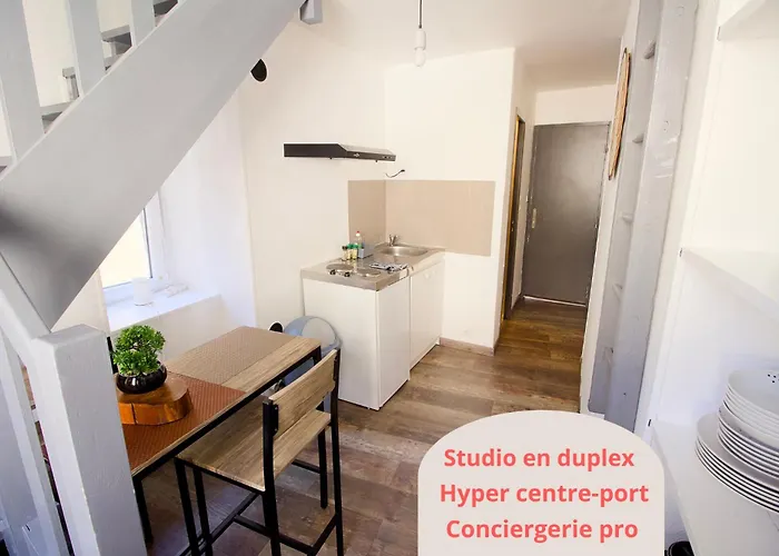 Petit Duplex Lumineux, Hyper Centre A 2 Pas Du Port, Intendance Luxury Host